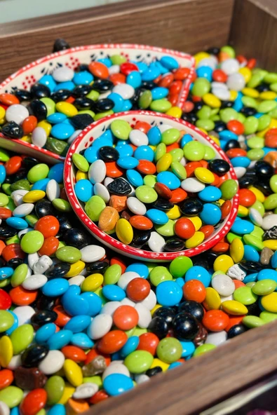 Hemdem Renkli Bonibon 250 g , Çikolata Draje Çıtır, Lezzetli ve Eğlenceli - Resim 5