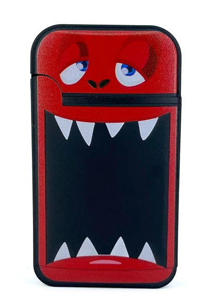Zengaz Cool Tasarım Jet Alev Çakmak - Red Monster ürün görseli 1