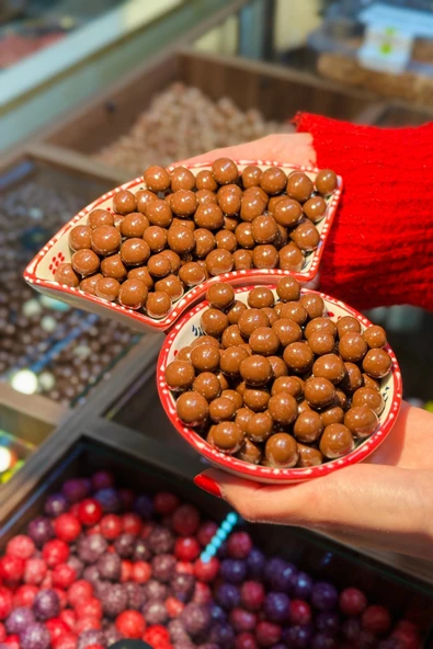 Hemdem Süt Kaplamalı Leblebi Draje 250 gr - Her Damak Zevkine Uygun Tatlı Atıştırmalık - Resim 4