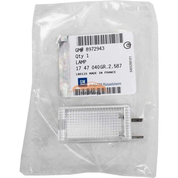 Opel Signum Bagaj Iç Aydınlatma Lambası Orijinal Gm ürün görseli