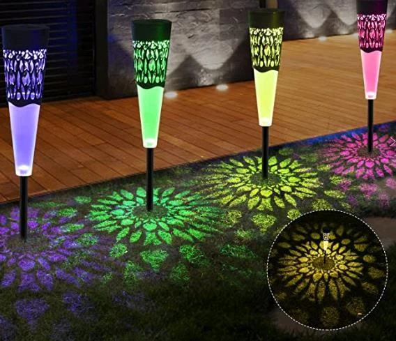 MİGHTY 6 Lİ PAKET RGB ÇOK RENKLİ GÜNEŞ YOLU GÜNEŞ ENERJİLİ BAHÇE AYDINLATMA SOLAR BAHÇE SÜSÜ - 4