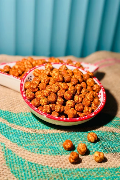 Hemdem Acılı Leblebi 400 g , Çifte Kavrulmuş, Çıtır ve Protein Deposu Atıştırmalık - 2