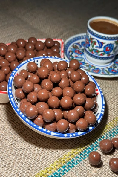 Hemdem Süt Kaplamalı Leblebi Draje 250 gr - Her Damak Zevkine Uygun Tatlı Atıştırmalık - 2