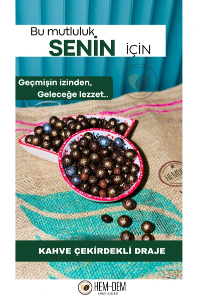 Hemdem Kahve Çekirdekli Draje 250 gr - Enfes Kahveli Atıştırmalık