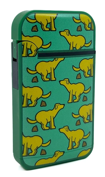 Zengaz Cool Tasarım Jet Alev Çakmak - Pooping Doggi - Resim 2