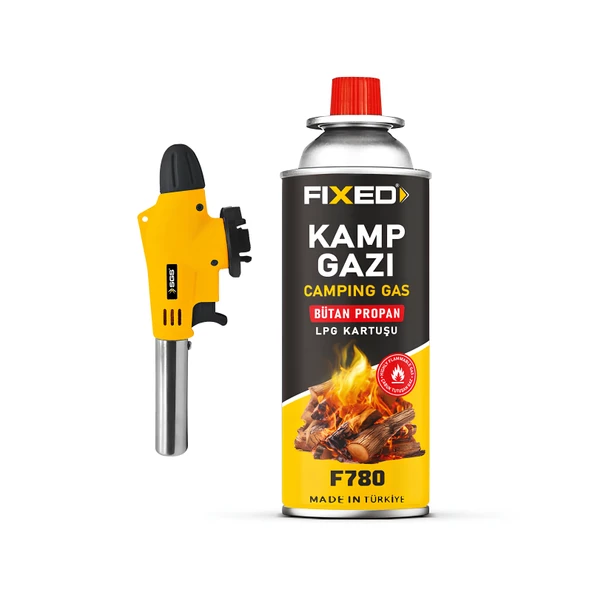 Fixonic SGS782 Kamp Pürmüz Gaz Seti (Pürmüz Başlığı+Kamp Gazı) - 1