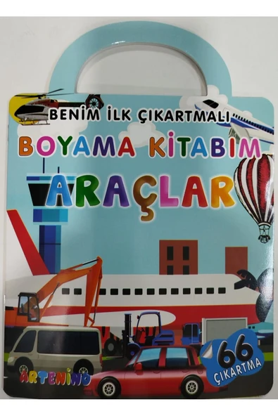 Artenino ÇANTALI BOYAMA KİTABI - ARAÇLAR ürün görseli
