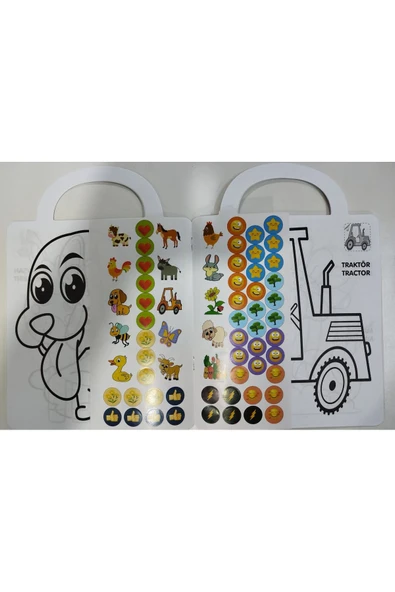 Artenino ÇANTALI BOYAMA KİTABI - ÇİFTLİK - Resim 2