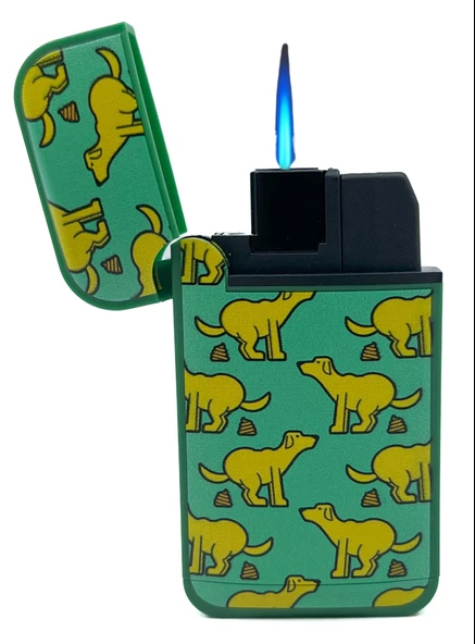 Zengaz Cool Tasarım Jet Alev Çakmak - Pooping Doggi - Resim 3