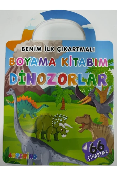 Artenino ÇANTALI BOYAMA KİTABI - DİNOZORLAR ürün görseli