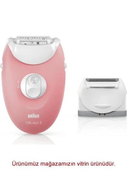 Braun Silk Epil 3 3420 + Bikini Trimmer Epilatör