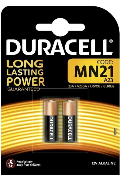 Duracell Özel Alkalin MN21 2'li