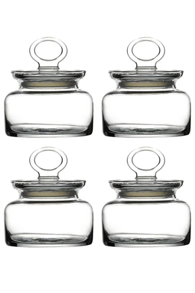 4 Adet 98863 Kitchen Vakumlu Kapaklı Cam Saklama Kabı Kavanozu 635cc - 1