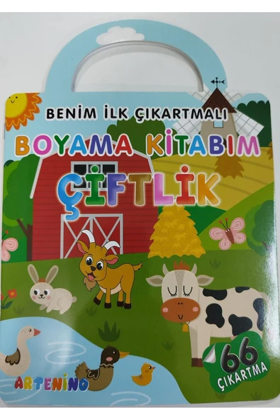 Artenino ÇANTALI BOYAMA KİTABI - ÇİFTLİK ürün görseli