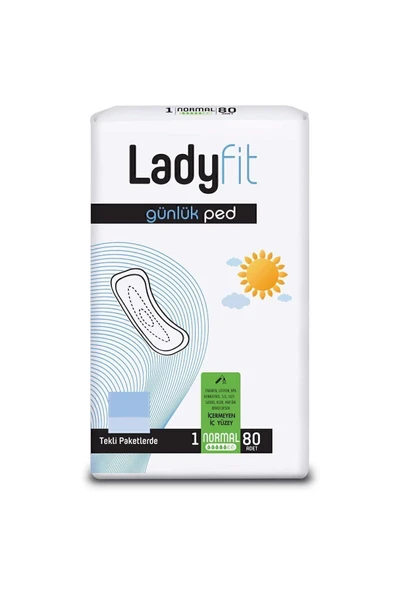 Lady Fit Günlük Ped No: 1 Normal 40 Adet x 2 Adet - 2