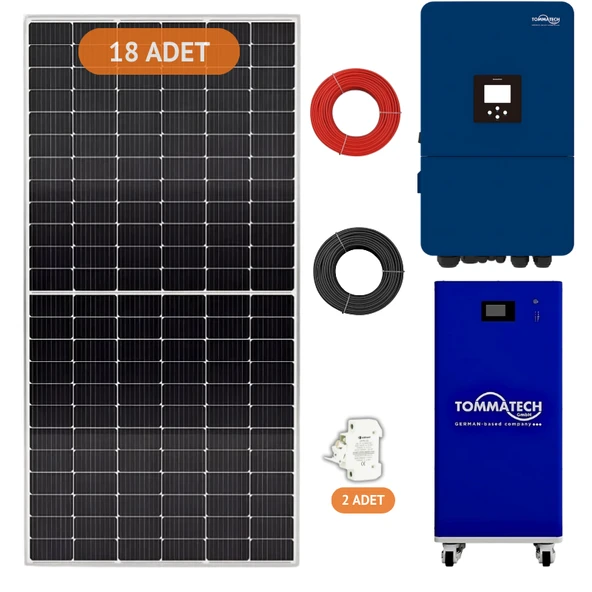 Tommatech 15KW Trifaze Hibrit Lityum Paket ürün görseli