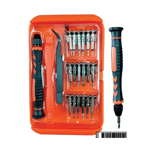 Kinetex Bits Uçlu Tornavida Seti (18 Uçlu) - 1