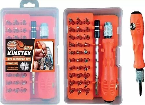Kinetex Bits Uçlu Tornavida Seti (30 Uç) - 1