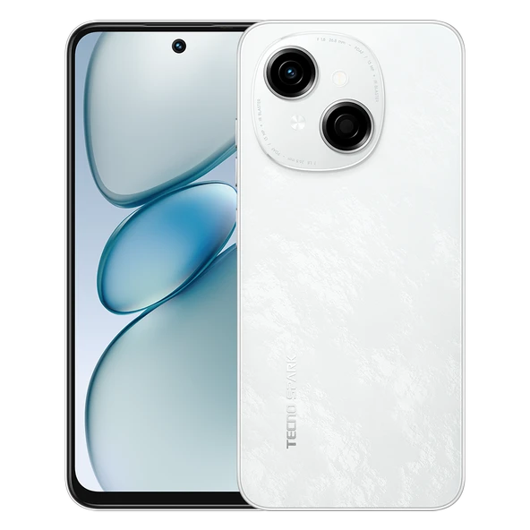 TECNO Spark Go 1 - 128GB Hafıza 4GB Ram Beyaz Cep Telefonu ( Tecno Türkiye Garantili ) - Resim 2