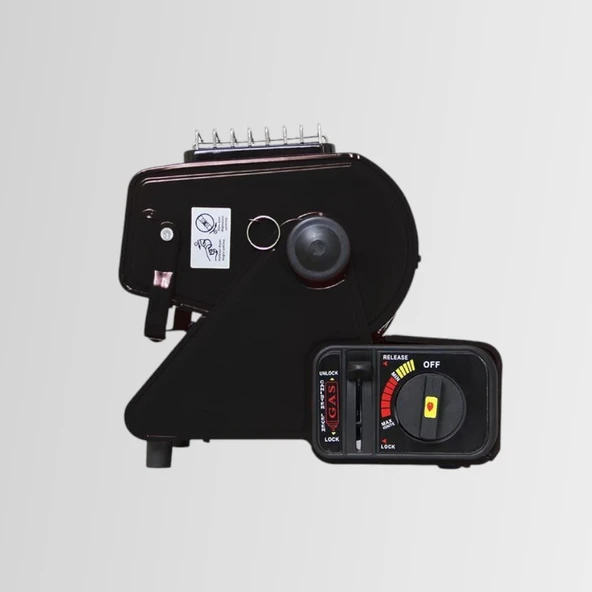 Big Fire Maxi Portatif Kamp Sobası Siyah - 2