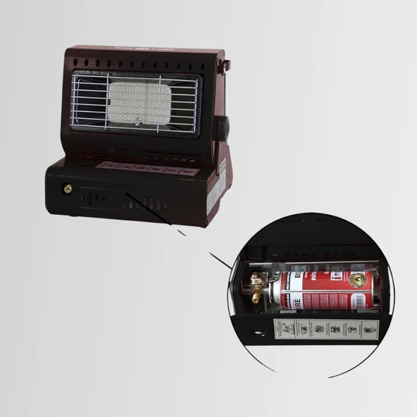 Big Fire Maxi Portatif Kamp Sobası Siyah - 3