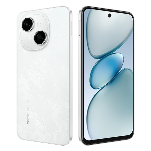 TECNO Spark Go 1 - 128GB Hafıza 4GB Ram Beyaz Cep Telefonu ( Tecno Türkiye Garantili ) - Resim 3