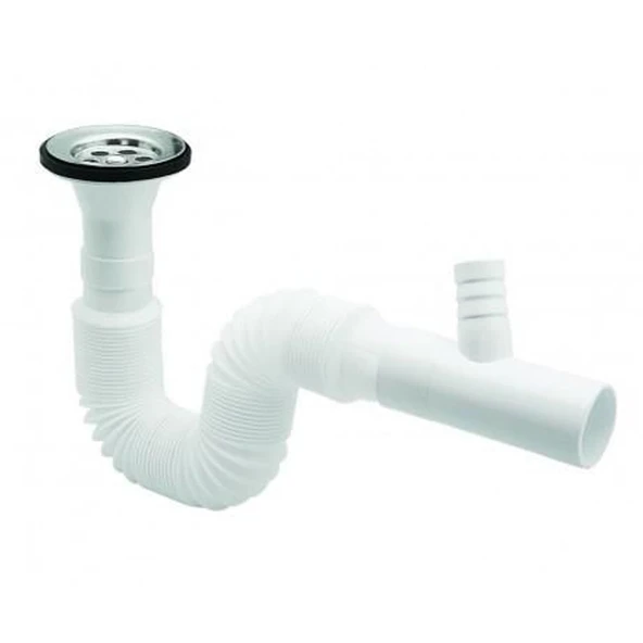 Körüklü Çamaşır Bulaşık Makine Sifonu ürün görseli