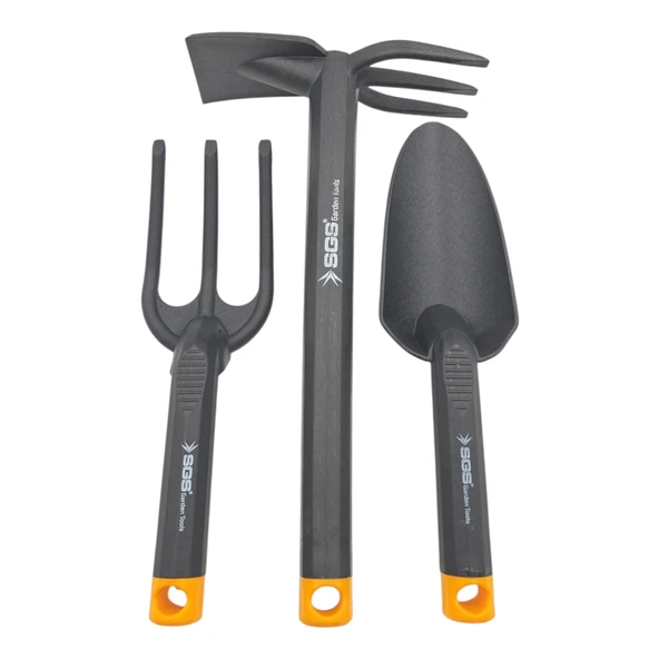Fixonic SGS3120 3 Parça Hobi Bahçe Seti (Kürek/Tırmık/Çapa) - 1