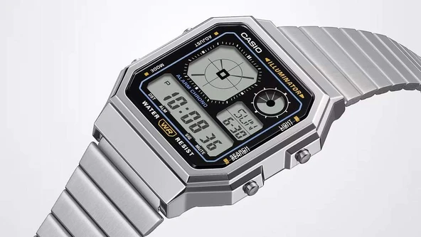 CASIO A130WE-1ADF ERKEK KOL SAATİ - Resim 2