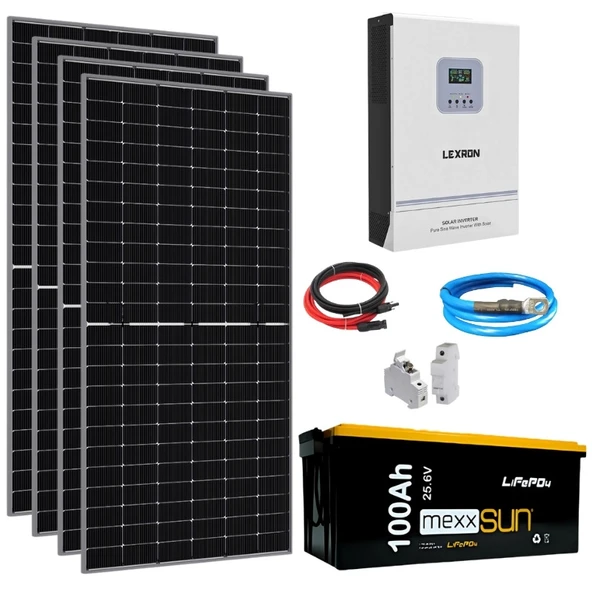 Yapı Solar 4.2 Kw Lityum Akülü Hazır Solar Enerji Paketi ürün görseli