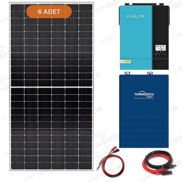 Yapı Solar 6.2 Kw Lityum Hazır Solar Enerji Paketi ürün görseli