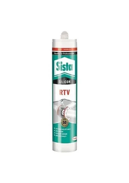 Sista Rtv Kırmızı Silikon 310 ml