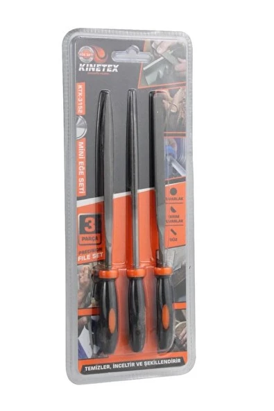 Kinetex Üçlü Eğe Seti - 1