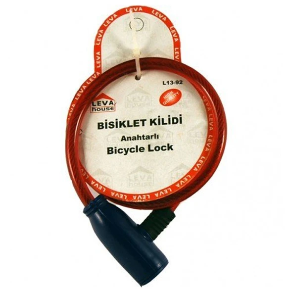 Leva House Anahtarlı Bisiklet Kilidi 55cm ürün görseli
