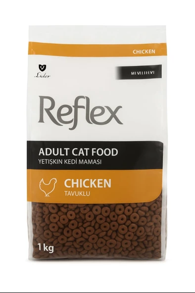 Reflex Tavuklu Yetişkin Kedi Maması 1 kg ürün görseli