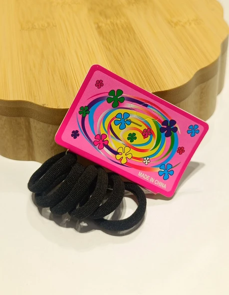 Monalisa Home Siyah Renkli Çoklu Lastik Toka ürün görseli