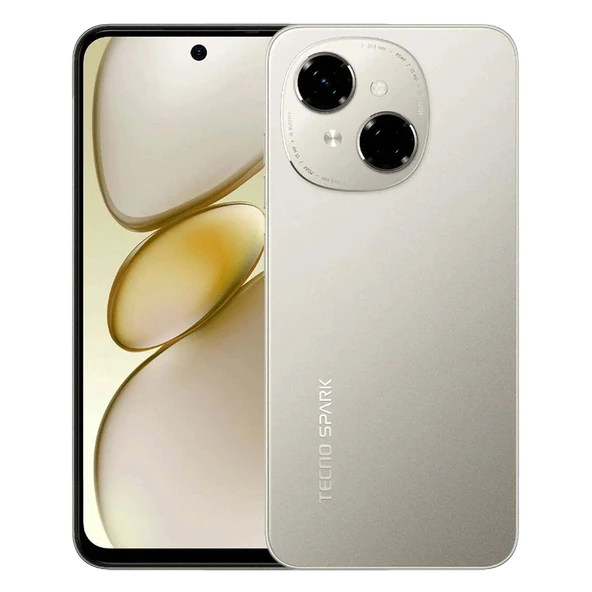 TECNO Spark Go 1 - 128GB Hafıza 4GB Ram Altın Cep Telefonu ( Tecno Türkiye Garantili ) - Resim 2