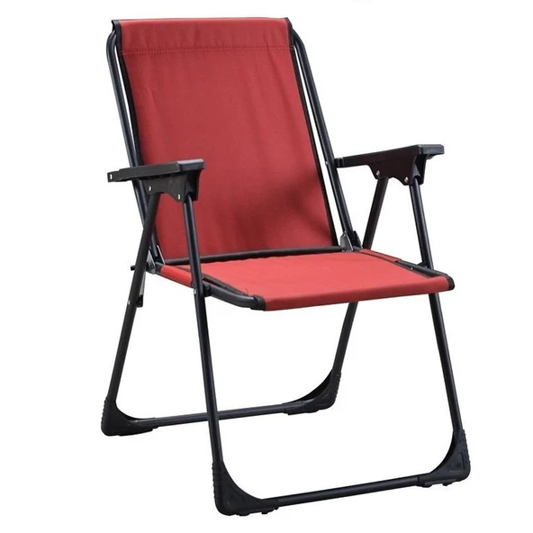 Leva House Katlanır Plastik Kollu Lüks Kamp Sandalyesi ürün görseli