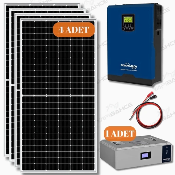 Yapı Solar 5 kW Lityum Hazır Solar Enerji Paketi ürün görseli