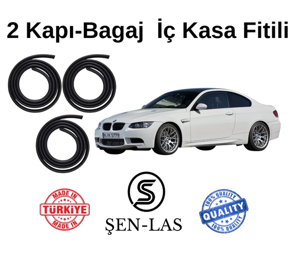 BMW 3 Serisi E92 (2007-2013) Şen-Las Kadifeli 2 Kapı + Bagaj Fitili ŞL33005