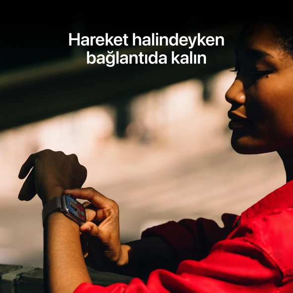 Apple Watch Series 11 Gps, 42 mm Simsiyah Alüminyum kasa ve Siyah Spor kordon - S/m - Resim 7