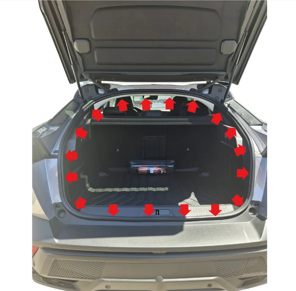 Ford Transit Panelvan (2020-2025) Şen-Las 3 Kapı + Bagaj Fitili ŞL35408 - Resim 4