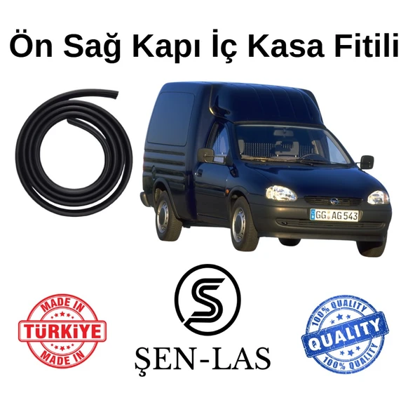 Opel Combo B Panelvan Şen-Las Sağ Ön Kapı Fitili ŞL38201 ürün görseli