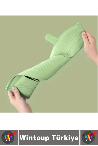 Dayanıklı Esnek Kaymaz Kolay Temizlenir Yumuşak Silikon Banyo Tuvalet Hijyenik Klozet Kapağı Kılıfı - 4