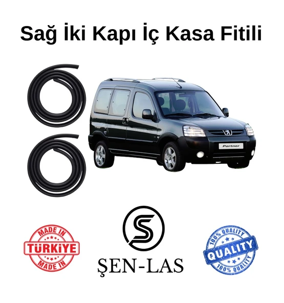 Peugeot Partner (1996-2008) Şen-Las Sağ Ön ve Arka Fitili ŞL39309 ürün görseli 1