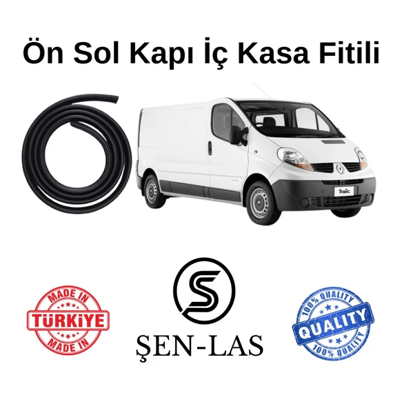 Renault Trafic Panelvan (2012-2015) Şen-Las Sol Ön Kapı Fitili ŞL34202 ürün görseli 1