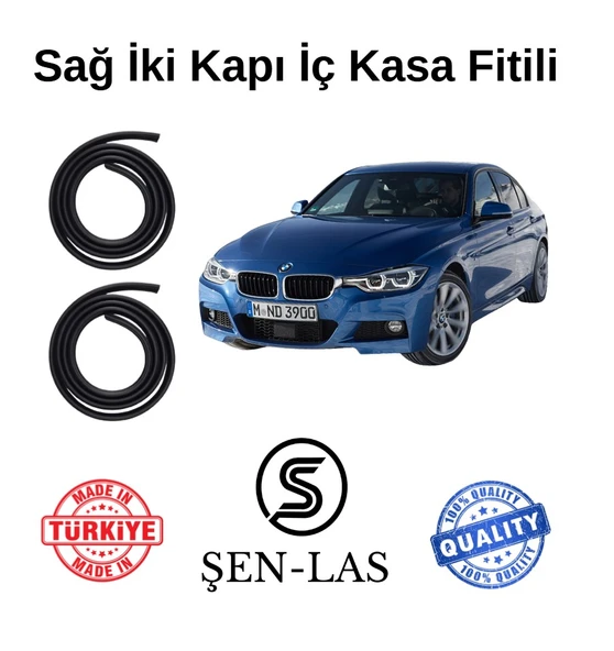 BMW 3 Serisi F30 (2012-2025) Şen-Las Kadifeli Sağ Ön ve Arka Fitili ŞL33609 ürün görseli 1