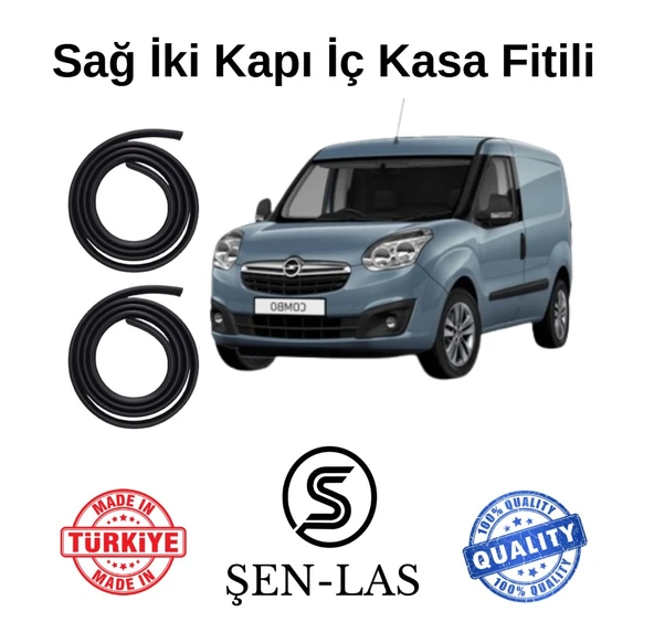 Opel Combo D Panelvan Şen-Las Sağ Ön ve Arka Fitili ŞL38606 ürün görseli 1