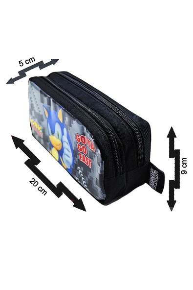 Piano Sonıc Kalem Çantası 2069