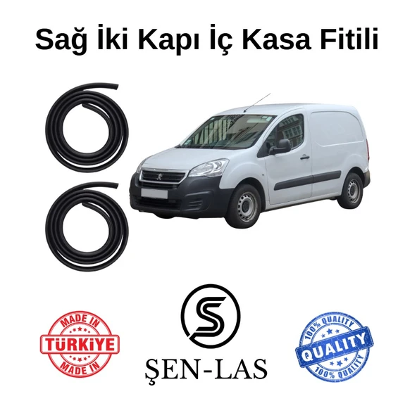 Peugeot Partner Tepee Panelvan (2009-2018) Şen-Las Sağ Ön ve Arka Fitili ŞL39606 ürün görseli 1